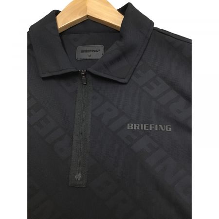 BRIEFING (ブリーフィング) ゴルフウェア(トップス) メンズ SIZE M ブラック /// ポロシャツ BRG231M02