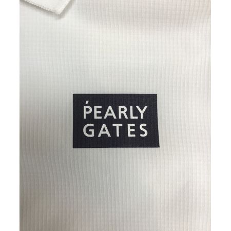 PEARLY GATES (パーリーゲイツ) ゴルフウェア(トップス) レディース SIZE S ホワイト /// ポロシャツ 055-3260752