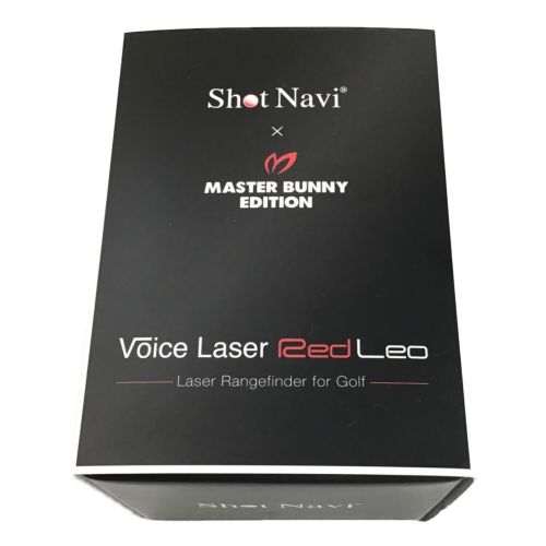 Shot Navi (ショットナビ) ゴルフ用品 ブラック×ゴールド 758-2984905 ゴルフ距離測定器 MASTER BUNNY EDITION クレスト