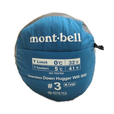 mont-bell (モンベル) ダウンシュラフ 1121391 ドライ シームレス ダウンハガー900 #3 183cmまで