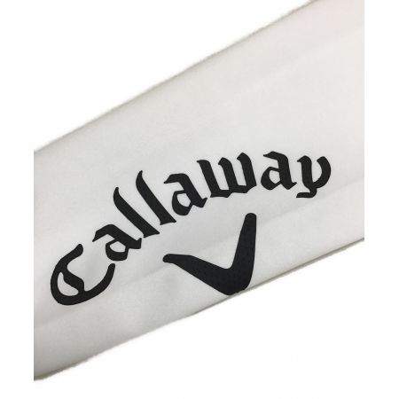 Callaway (キャロウェイ) ゴルフウェア(トップス) メンズ SIZE L ホワイト 2023年モデル/// フルジップスウェット C23217100