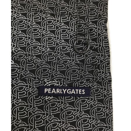 PEARLY GATES (パーリーゲイツ) ゴルフウェア(パンツ) メンズ SIZE L ブラック×ホワイト EXストレッチドビーパンツ /// 053-3131405