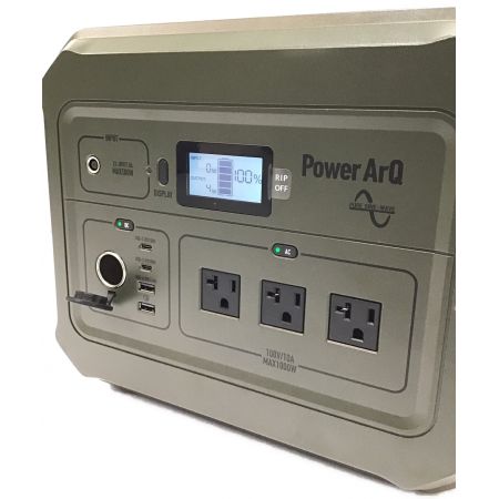 Smart Tap (スマートタップ) アウトドア雑貨 1000Wh オリーブ PowerArQ Pro ポータブル電源 HTE060A102