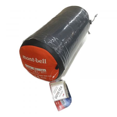 mont-bell (モンベル) ダウンシュラフ 1121389 ドライ シームレス ダウンハガー900 #1 ダウン 【冬用】 183cmまで対応