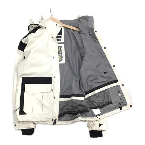VOLCOM (ボルコム) スノーボードウェア(ジャケット) メンズ SIZE L アイボリー H0652301 DESIREE MELANCON GORE-TEX JACKET GORE-TEX