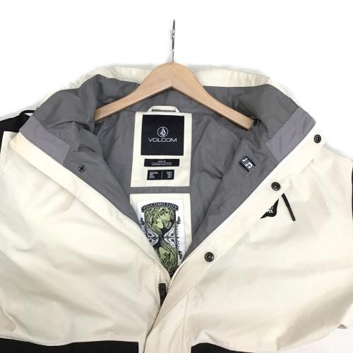 VOLCOM (ボルコム) スノーボードウェア(ジャケット) メンズ SIZE L アイボリー H0652301 DESIREE MELANCON GORE-TEX JACKET GORE-TEX