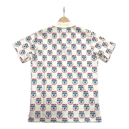 JACK BUNNY (ジャックバニー) ゴルフウェア(トップス) メンズ SIZE M ホワイト ポロシャツ 262-2260717