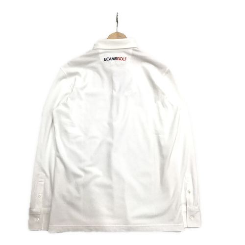 BEAMS GOLF (ビームスゴルフ) ゴルフウェア(トップス) メンズ SIZE M ホワイト ポロシャツ 84-12-0042-437