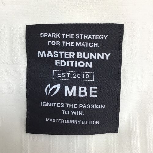 MASTER BUNNY EDITION (マスターバニーエディション) ゴルフウェア(トップス) メンズ SIZE M ホワイト /// タートルネック 758-4166001