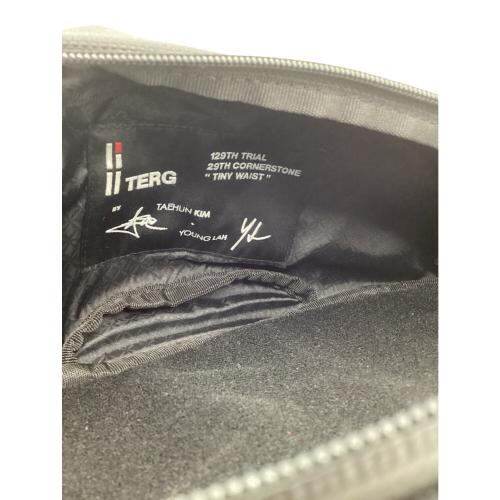 TERG (ターグ) ウエストバッグ ブラック タイニーウェスト