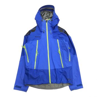 MAMMUT (マムート) トレッキングウェア(レインウェア) メンズ SIZE L ブルー GORE-TEX アルバロンジャケット 1010-08221