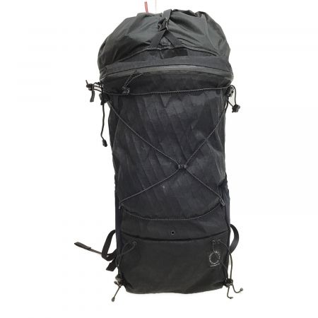 山と道 (ヤマトミチ) バックパック ブラック ポケットタイプ：ジップ MINI L 背面長 約46～50cm 31-40L(山小屋泊)