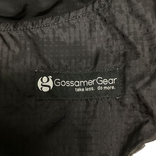 GOSSAMER GEAR (ゴッサマーギア) バックパック ブラック×グレー ミニマリストデイパック