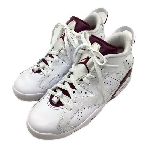 JORDAN (ジョーダン) ゴルフシューズ メンズ SIZE 27cm ホワイト×パープル レトロ ロー ゴルフ AIR JORDAN 6 DV6796-116