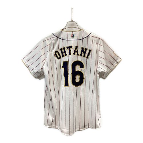 侍ジャパン (サムライジャパン) 応援グッズ SIZE L ホワイト 2023年 WBC ユニフォーム 16番 大谷翔平 レプリカ