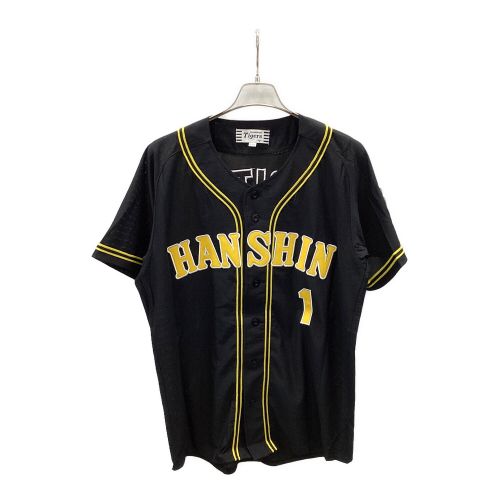 阪神タイガース (ハンシンタイガース) 応援グッズ SIZE L ブラック×イエロー 【1】鳥谷 ユニフォーム レプリカユニフォーム ビジター 未使用品