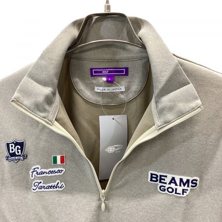 BEAMS GOLF (ビームスゴルフ) ゴルフウェア(トップス) メンズ SIZE L ベージュ モックネック 84-13-0005-437-20-20