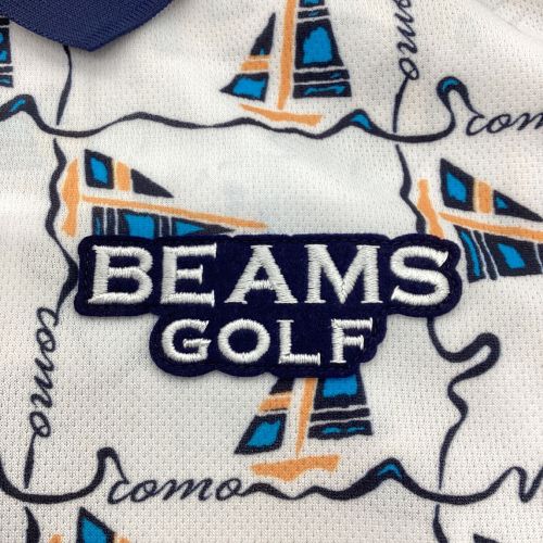 BEAMS GOLF (ビームスゴルフ) ゴルフウェア(トップス) レディース SIZE M ホワイト ポロシャツ 85-02-0014-437-01-18