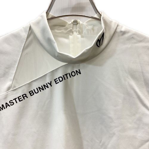 MASTER BUNNY EDITION (マスターバニーエディション) ゴルフウェア(トップス) レディース SIZE M ホワイト ベア天竺 スリーブレス ハイネック その他 759-3267610