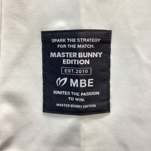 MASTER BUNNY EDITION (マスターバニーエディション) ゴルフウェア(トップス) レディース SIZE M ホワイト ベア天竺 スリーブレス ハイネック その他 759-3267610