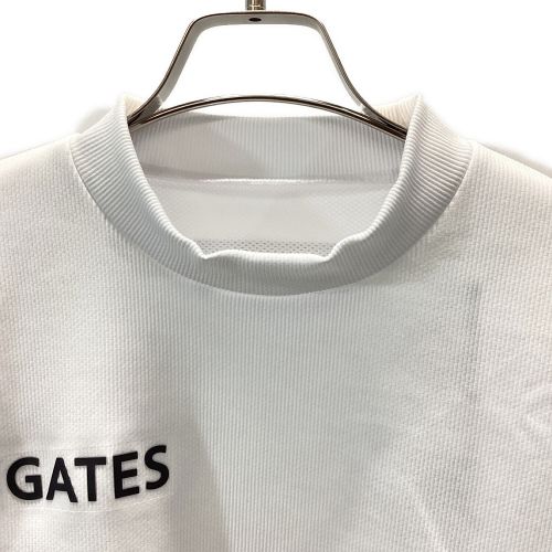 PEARLY GATES (パーリーゲイツ) ゴルフウェア(トップス) レディース SIZE S ホワイト チェックインレイジャガード  クルーネックプルオーバー 2023 モックネック 055-4162328｜トレファクONLINE