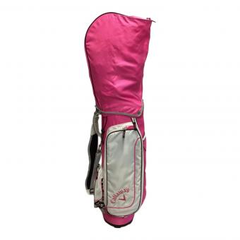 Callaway (キャロウェイ) キャディバッグ ホワイト×ピンク