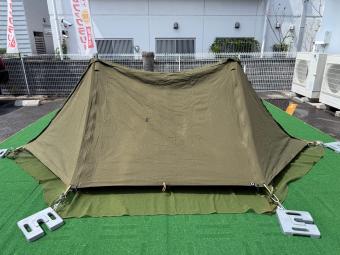 アメリカ軍 ソロテント ジップ加工 シェルターハーフテント 1人用