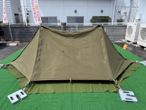 アメリカ軍 ソロテント ジップ加工 シェルターハーフテント 1人用