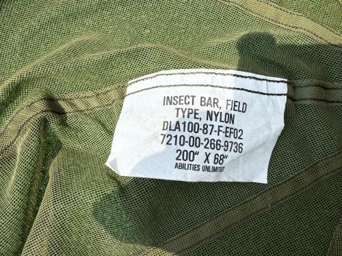 アメリカ軍 ソロテント ジップ加工 シェルターハーフテント 1人用