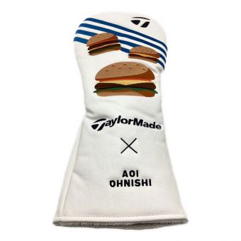 TaylorMade (テイラーメイド) ヘッドカバー ホワイト テーラーメイド銀座店2周年限定 非売品 ドライバー用ヘッドカバー  ハンバーガー 大西 葵