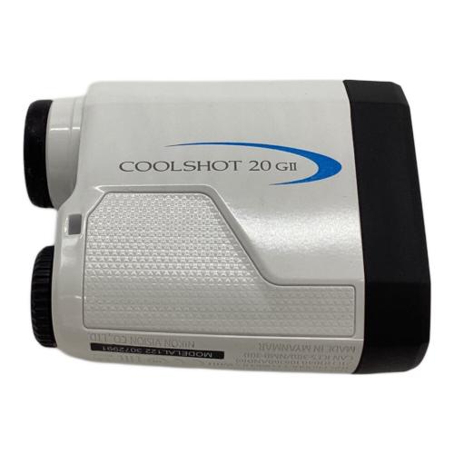 Nikon (ニコン) ゴルフ距離測定器 ホワイト ケース付 COOLSHOT 20 G2