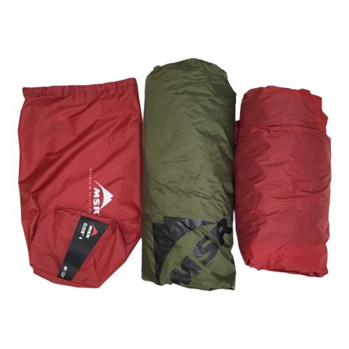 MSR (エムエスアール) ドームテント オリーブフライ エリクサー4 約223×223×121cm 2～3人用