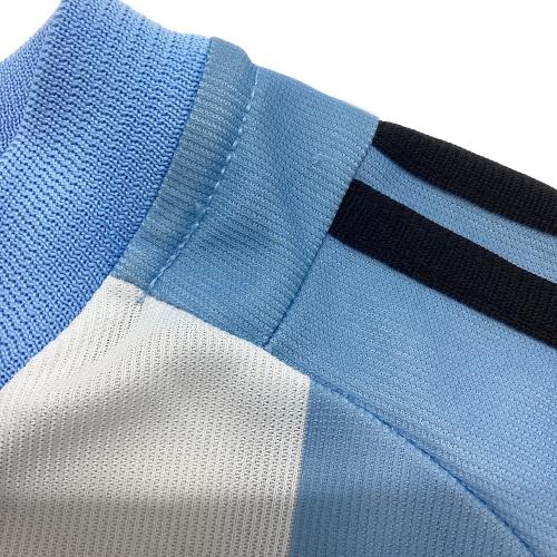 アルゼンチン代表 (アルゼンチンダイヒョウ) サッカーユニフォーム 2002年 メンズ SIZE 2XO ホワイト×スカイブルー