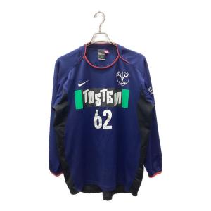 鹿島アントラーズ (カシマアントラーズ) 選手支給 長袖トレーニングジャージ サッカーウェア 【62】 メンズ SIZE XXL ネイビー