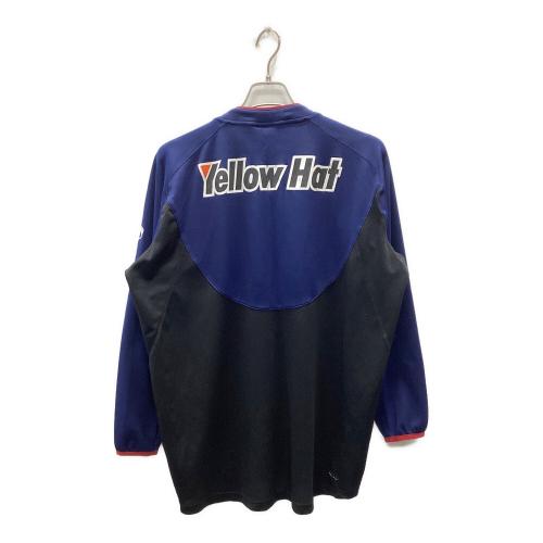 鹿島アントラーズ (カシマアントラーズ) 選手支給 長袖トレーニングジャージ サッカーウェア 【62】 メンズ SIZE XXL ネイビー