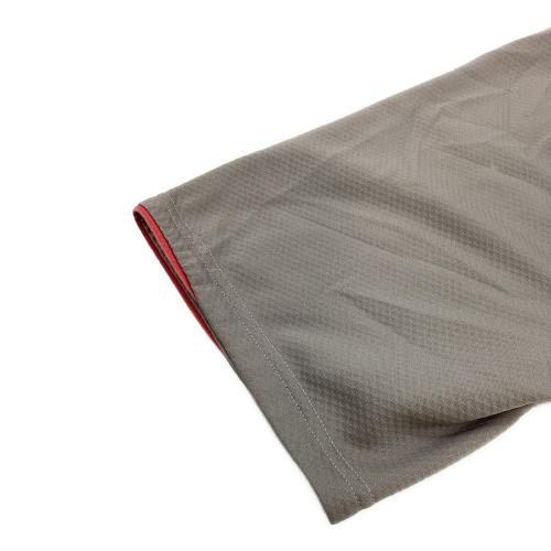 鹿島アントラーズ (カシマアントラーズ) 選手支給 半袖トレーニングシャツ サッカーウェア メンズ SIZE XXL グレー