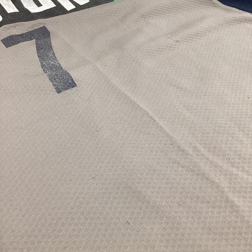 鹿島アントラーズ (カシマアントラーズ) 選手支給 半袖トレーニングシャツ サッカーウェア メンズ SIZE XXL グレー