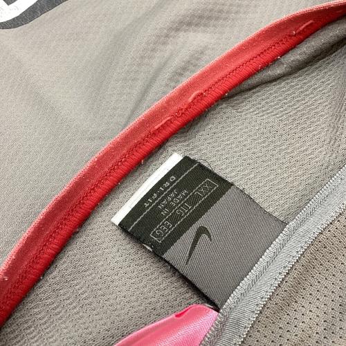 鹿島アントラーズ (カシマアントラーズ) 選手支給 半袖トレーニングシャツ サッカーウェア メンズ SIZE XXL グレー