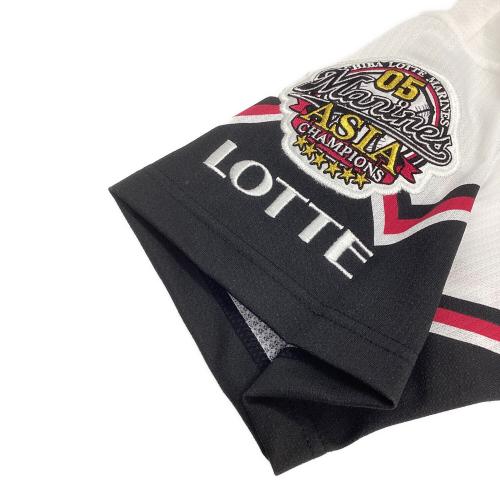 千葉ロッテマリーンズ (チバロッテマリーンズ) 2005年アジアチャンピオン 誠ユニフォーム 応援グッズ 372-00E7 54番 黒木知宏 SIZE Free ホワイト