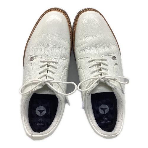 【新品未使用・定価3.6万】ジーフォア/ゴルフシューズ/27cm/ホワイト