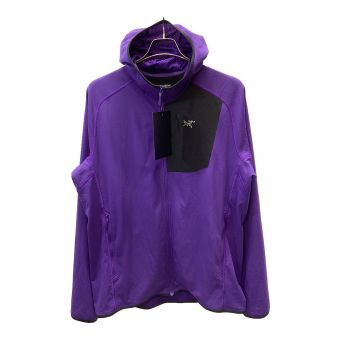 ARC'TERYX (アークテリクス) トレッキングウェア(フリース) メンズ SIZE L パープル デルタフーディ X000007743