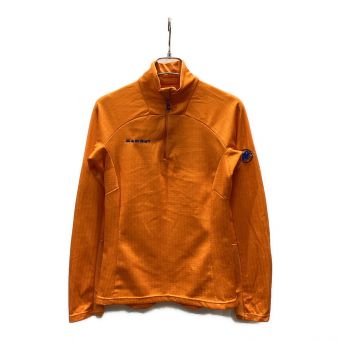 MAMMUT (マムート) トレッキングウェア(Tシャツ) レディース SIZE M オレンジ モエンチ アドバンス ハーフ ジップ 1041-09940