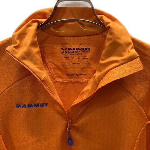 MAMMUT (マムート) トレッキングウェア(Tシャツ) レディース SIZE M オレンジ モエンチ アドバンス ハーフ ジップ 1041-09940