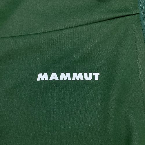 MAMMUT (マムート) トレッキングウェア(ソフトシェル) メンズ SIZE M グリーン 2024秋冬モデル アルティメイト VII ソフトシェル フーデッド ジャケット 1011-01780