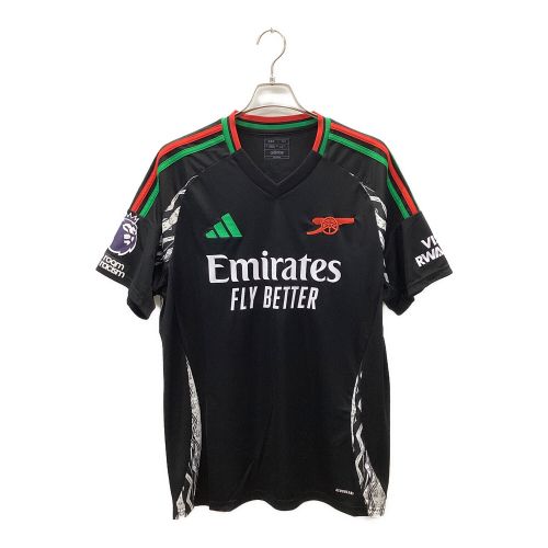 アーセナルFC サッカーユニフォーム メンズ SIZE 3XL ブラック 19番 レアンドロ・トロサール 24/25アウェイレプリカユニフォーム IT3015