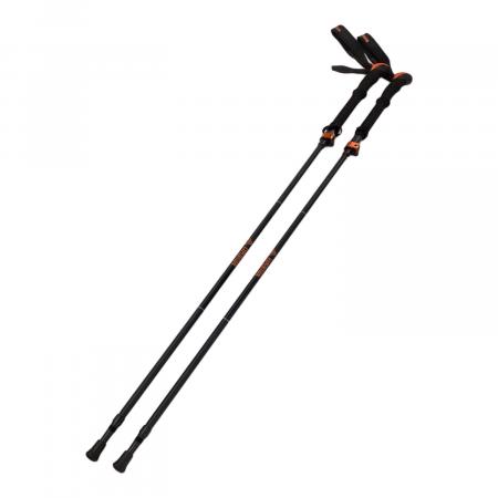 UNION (ユニオン) トレッキングポール 110-135cm ブラック