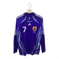 日本代表 (ニホンダイヒョウ) サッカーユニフォーム メンズ SIZE L ブルー 2006-2007 【7】中田英寿 JD1005