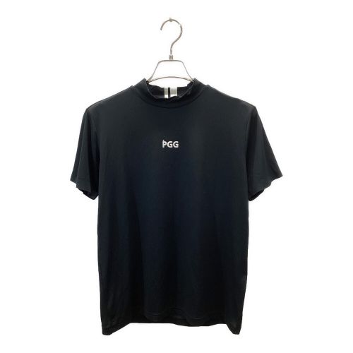 PEARLY GATES (パーリーゲイツ) ゴルフウェア(トップス) メンズ SIZE L ブラック モックシャツ 268-2267601