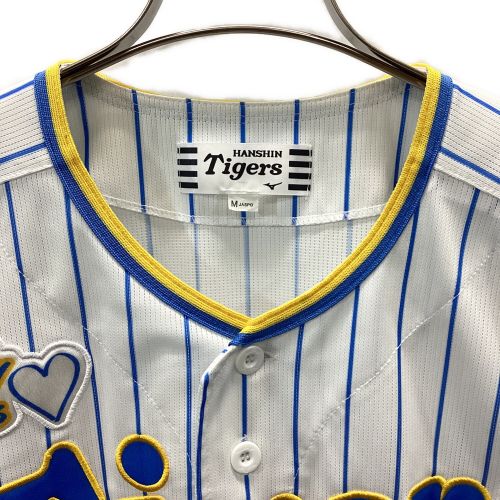 阪神タイガース (ハンシンタイガース) 応援グッズ Mサイズ ホワイト×ブルー ユニフォーム 2022Family with Tigers