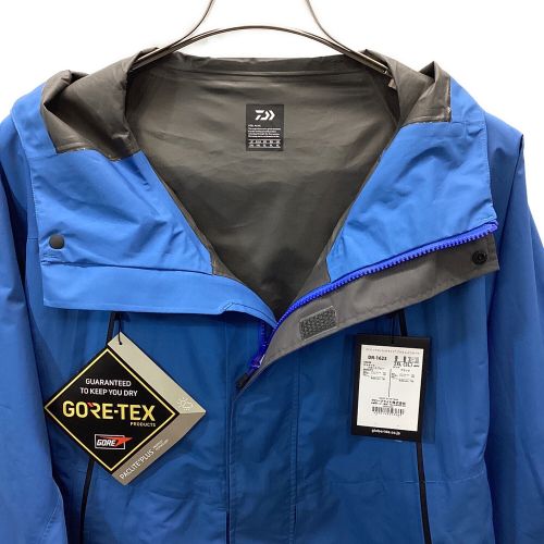 DAIWA (ダイワ) フィッシングウェア メンズ SIZE 2XL ブルー パックライト プラス レインスーツ GORE-TEX DR-1623